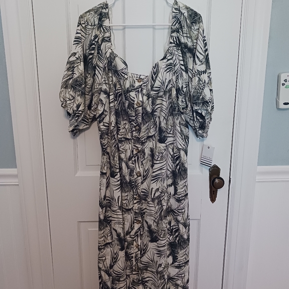 NWT Tropical Dress - Picture 1 of 10